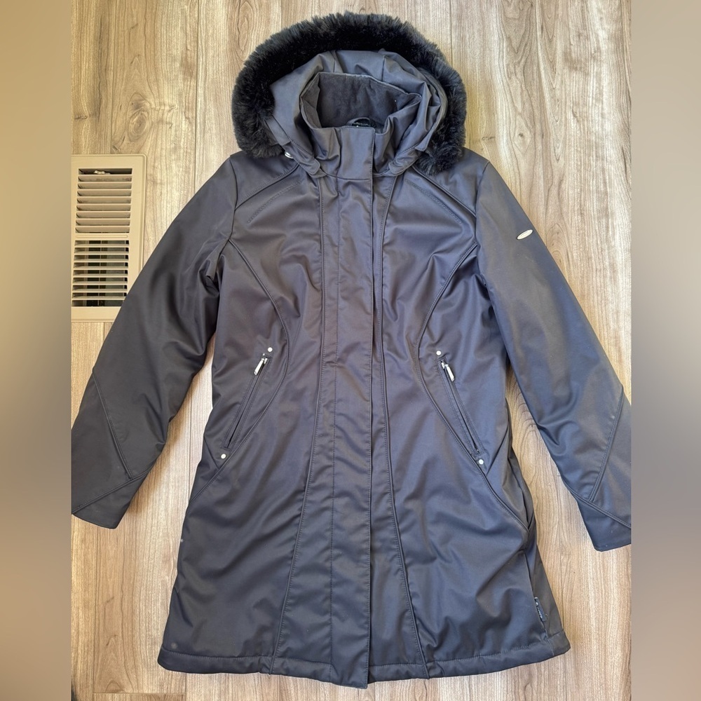 SUNICE Womens Eliora Deluxe
Waterproof Insulated Stretch
Jacket Black Sz 10 Coat